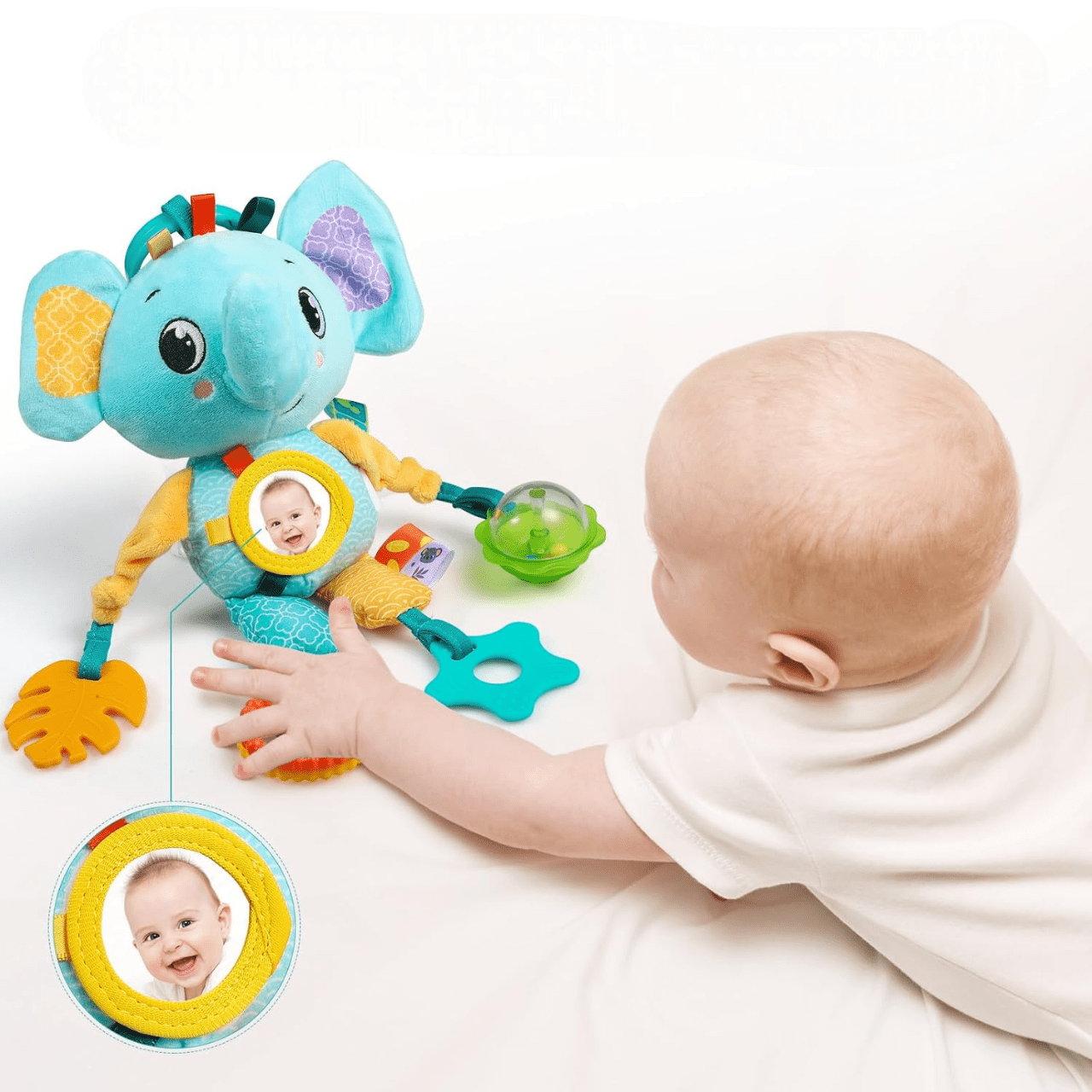 Jouet d'Éveil - SoftHangingToy™ - Elephant - Bebeworld