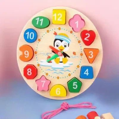 Jouet en Bois - WoodenToys™ - Horloge - Bebeworld