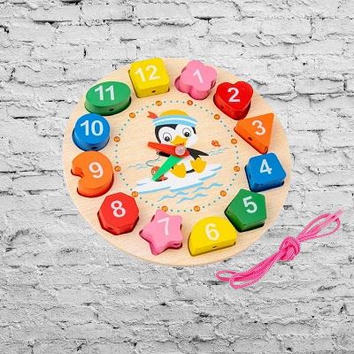 Jouet en Bois - WoodenToys™ - Horloge - Bebeworld
