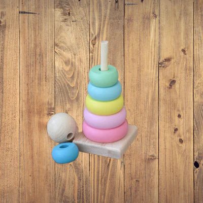 Jouet en Bois - WoodenToys™ - Tour Macaron - Bebeworld