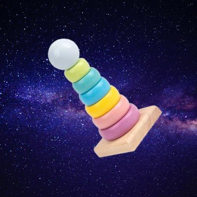 Jouet en Bois - WoodenToys™ - Tour Macaron - Bebeworld