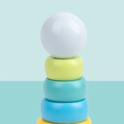 Jouet en Bois - WoodenToys™ - Tour Macaron - Bebeworld