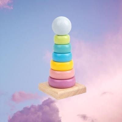 Jouet en Bois - WoodenToys™ - Tour Macaron - Bebeworld