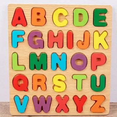 Puzzle en Bois - MontessoriToys™ - Alphabet - Bebeworld