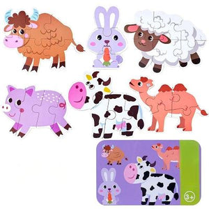 Puzzle Montessori - BabyPuzzle™ - Bétail - Bebeworld