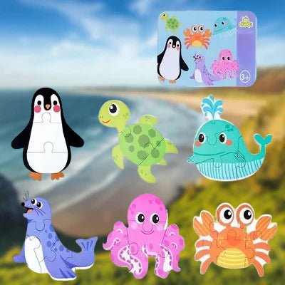 Puzzle Montessori - BabyPuzzle™ - Océan - Bebeworld